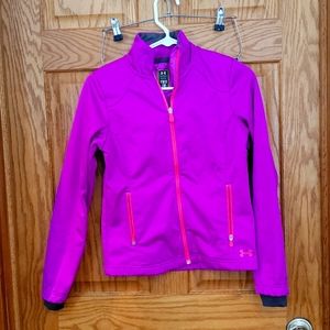 Under Armour Kids Jacket in Purple and Pink